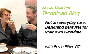 Not an everyday case: Designing dentures for your own grandma